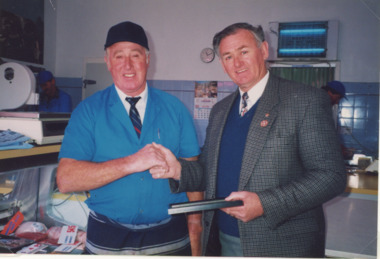 Photograph - Naylor Butchers, Lakes Post Newspaper, 1999