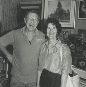 Photograph - Alumic Signs Geoff and Lois Anderson of 5/59 Whiter Street Lakes Entrance Victoria, Lakes Post Newspaper, 1/12/1995 12:00:00 AM