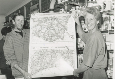 Photograph - Lakes Map Supplies, Lakes Post Newspaper, 1/12/1995 12:00:00 AM