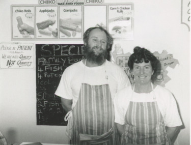 Photograph - Have a Break Cafe, Lakes Post Newspaper, 1996