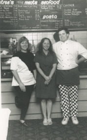 Photograph - Club Hotel Bistro staff 1994, Lakes Post Newspaper