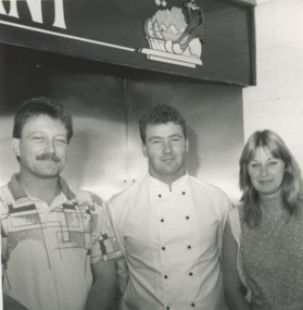 Photograph - George Bass Motel Restaurant, Lakes Post Newspaper