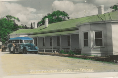 Postcard - Kalimna Hotel, 1955c