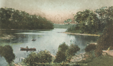 Postcard - Lake Tyers, Toorloo Bay Lake Tyers Victoria, 1905c