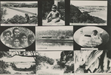 Postcard - Scenes from around Lakes Entrance and Lake Tyers, H D Bulmer, 1930c