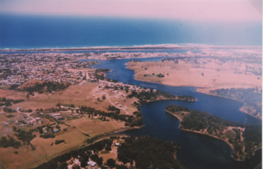 Photograph - North Arm Lakes Entrance/Tarra Landing, 1993 and first homes 1994