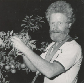 Photograph - Dick Ellis Orchadist of Lakes Entrance  1991, Lakes Post Newspaper