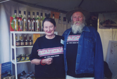 Photograph - Elizabeth and Brian Blakeman of Tara Bushfoods Weirewa, Lakes Post Newspaper, 9/03/1998 12:00:00 AM