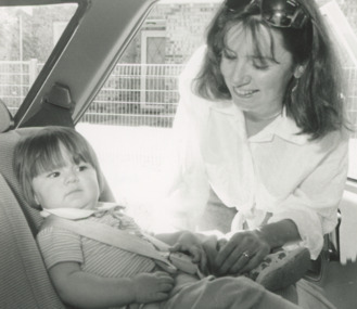 Photograph - Claire Hobson and daughter, Lakes Post Newspaper, 1/04/1994 12:00:00 AM