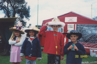 Photograph - Krystal McDearmid, Alexander Thompson, Matilda Morrizzi, Lakes Post Newspaper, 2000c