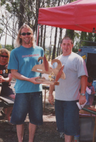 Photograph - Phil McEntee with Jason Thomas/Surfing, Vinnie Renahan, 2004