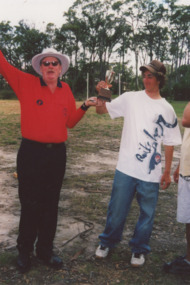 Photograph - Peter Turtle Stewart  and Tom Willis / Surfing, Lakes Post Newspaper, 2005