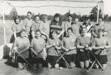 Photograph - Swan Reach women's hockey team, Lakes Post Newspaper, 1993