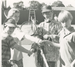 Photograph - Lakes Entrance Junior Tennis Club,  1994, Lakes Post Newspaper