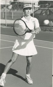 Photograph - Amanda Banfield Lakes Entrance Tennis club, Lakes Post Newspaper, 1994