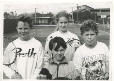 Photograph - Lakes Entrance Tennis Club Junior tennis team 1994, Lakes Post Newspaper, 1/08/1994 12:00:00 AM