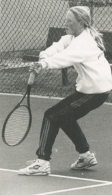 Photograph - Lakes Entrance Tennis Club Open Day Naomi Ellis  1994, Lakes Post Newspaper