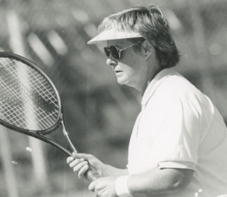 Photograph - Lakes Entrance Tennis Club. Norma Greer   1996, Lakes Post Newspaper