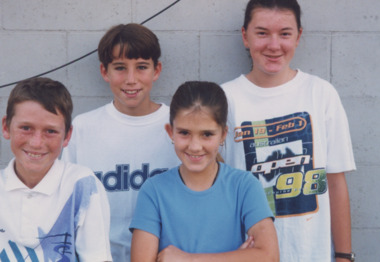 Photograph - Lakes  Entrance Junior tennis team  1999, Lakes Post Newspaper