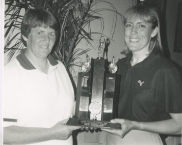 Photograph - Lakes Entrance Netball A grade winners 1994, Lakes Post Newspaper