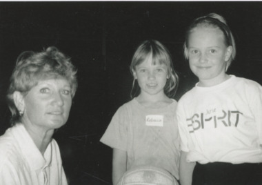 Photograph - Brenda Edgar,Rebecca Peterson and Josie Janssen, Lakes Post Newspaper, 1/12/1994 12:00:00 AM