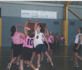 Photograph - Teagan O'Reilly, Chloe Kenny ,Tansy Owen ,Fitzgerald A Sproule, Lakes Post Newspaper, 1999c