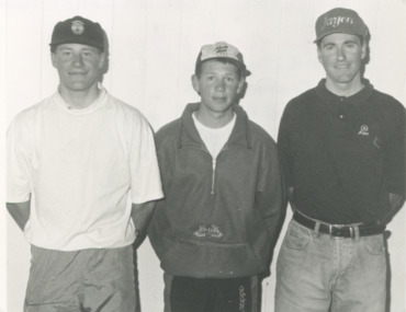 Photograph - Troy Warren, Tristan Preim ,Scott McGrary, Lakes Post Newspaper, 1994