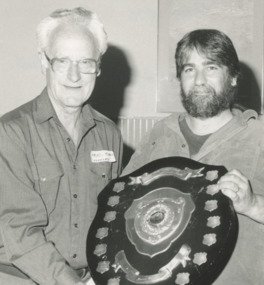 Photograph - Doug Taylor  Johnsonville Angling Club, Fred Clark, Lakes Post Newspaper, 1/10/1994 12:00:00 AM