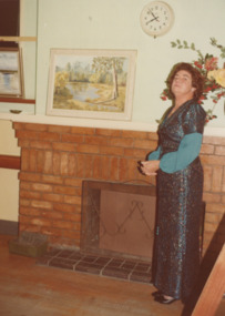 Photograph - Ellen Parke , Lakes Entrance Artworks at first exhibition at RSL Hall, M Fish, 1980