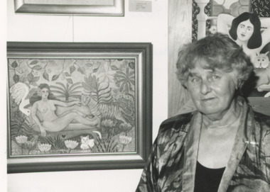 Photograph - Marie Munday , Nicholson Street Gallery Bairnsdale Victoria, Lakes Post Newspaper, 1/12/1994 12:00:00 AM