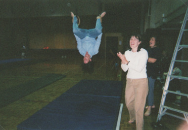 Photograph - gymnasts  at Lakes Entrance Victoria, 2001