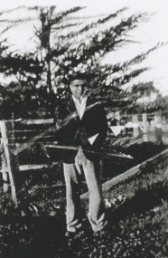 Photograph - Aboriginal boy at Mission Station Lake Tyers Victoria, 1939 c