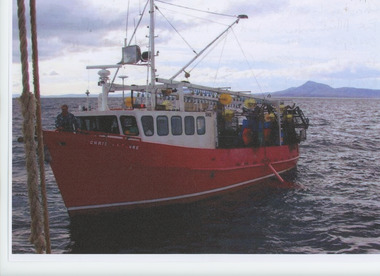 Photograph - fishing boat Christa Leanne, 1990 c