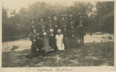 Photograph - St.Matthews Girl Guides Bruthen Victoria, 1931 c