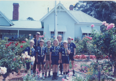 Photograph - Toorloo Arm Sea Scouts 1991, Lakes Post Newspaper, Toorloo Arm Sea Scouts