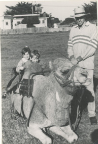 Photograph - Camel rides on the  Esplanade Lakes Entrance Victoria, Lakes Post Newspaper, 1/06/1990 12:00:00 AM