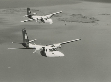 Photograph - Coast watch surveillance planes, Lakes Post Newspaper