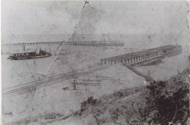 Photograph - The entrance Lakes Entrance, 1888 c