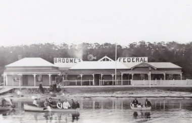 Photograph - Broomes Federal Guest House c1920, 1920 c
