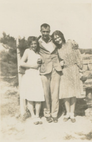 Photograph, At the beach, 1935