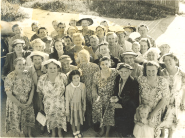 Photograph - Country Womens Association  Lakes Entrance Victoria 1956, Weekly Times Newspaper