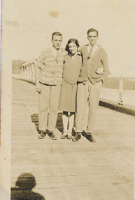 Photograph, Charlie and Keith Carpenter Lakes Entrance Victoria, 1927 c