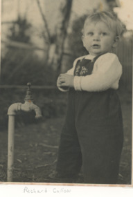 Photograph, Richard Callow, 1/06/1958 12:00:00 AM