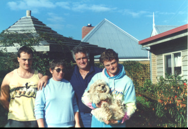 Photograph, Margaret, Robert and Scott Carpenter, 1/06/1989 12:00:00 AM