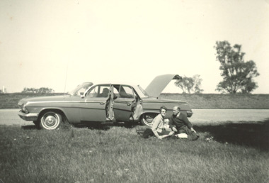 Photograph, Chas, Keith and Betty Carpenter