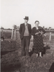 Photograph, William and Alice Doyle, 1945