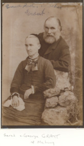 Photograph, George and Sarah Grant, 1890 c