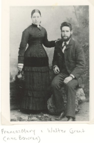 Photograph - Walter and Frances Mary Grant  1881