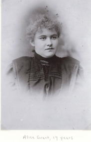 Photograph, Ward Bros, Alice Grant, 1899 July