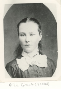 Photograph, Alice Grant, 1880 c
